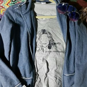 Vintage look Gap sweatshirt/jacket S